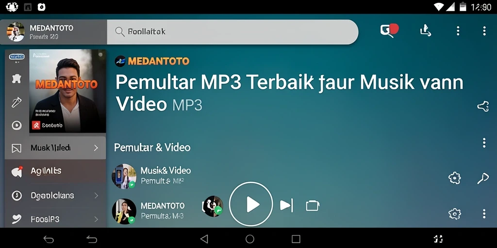 Tampilan antarmuka MEDANTOTO yang intuitif dan berfungsi dengan baik.